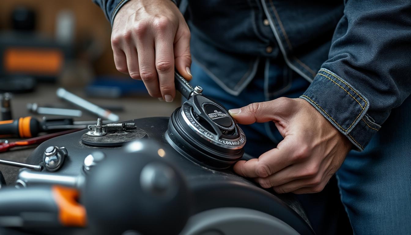 découvrez notre guide facile et rapide pour installer un support vignette d'assurance sur votre moto harley davidson. suivez nos étapes détaillées et assurez-vous de rouler en toute légalité avec style.