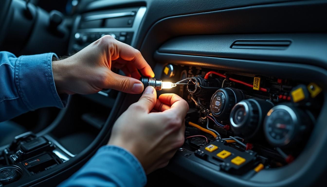 découvrez comment installer facilement une ampoule led dans l'intérieur de votre voiture avec notre guide étape par étape. transformez l'éclairage de votre véhicule en un clin d'œil et profitez d'une atmosphère moderne et économe en énergie.