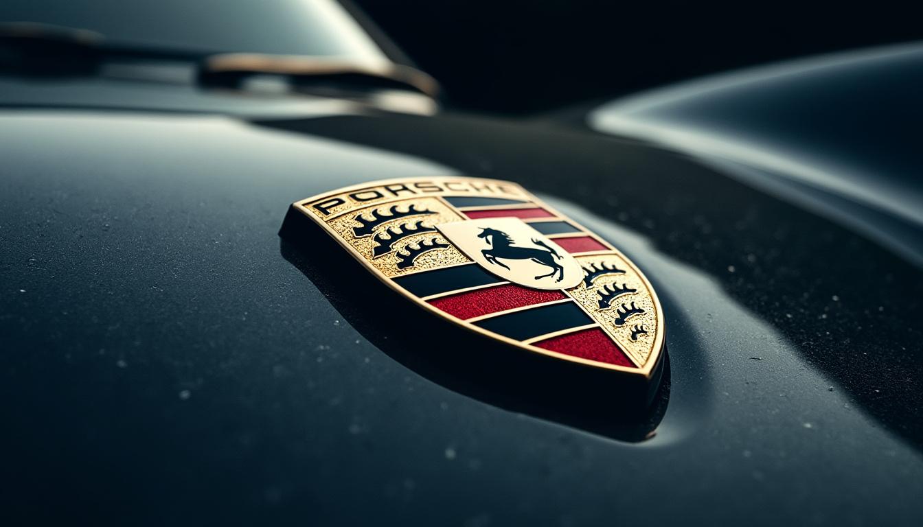 découvrez les secrets fascinants du design qui se cachent derrière le logo emblématique de porsche. explorez l'histoire, les inspirations et les éléments symboliques qui font de ce logo un véritable chef-d'œuvre de l'automobile.