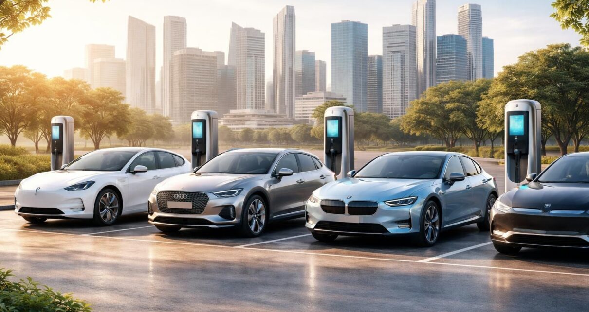 découvrez nos offres d'assurances spécialement conçues pour les voitures électriques, alliant protection optimale et tarifs avantageux.