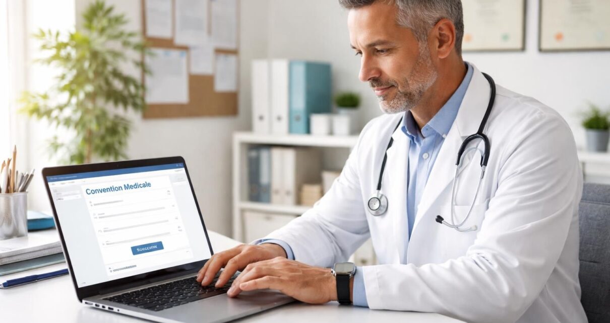 souscrivez facilement en ligne votre convention médicale en secteur 2 et simplifiez votre gestion administrative en tant que médecin grâce à notre service rapide et sécurisé.