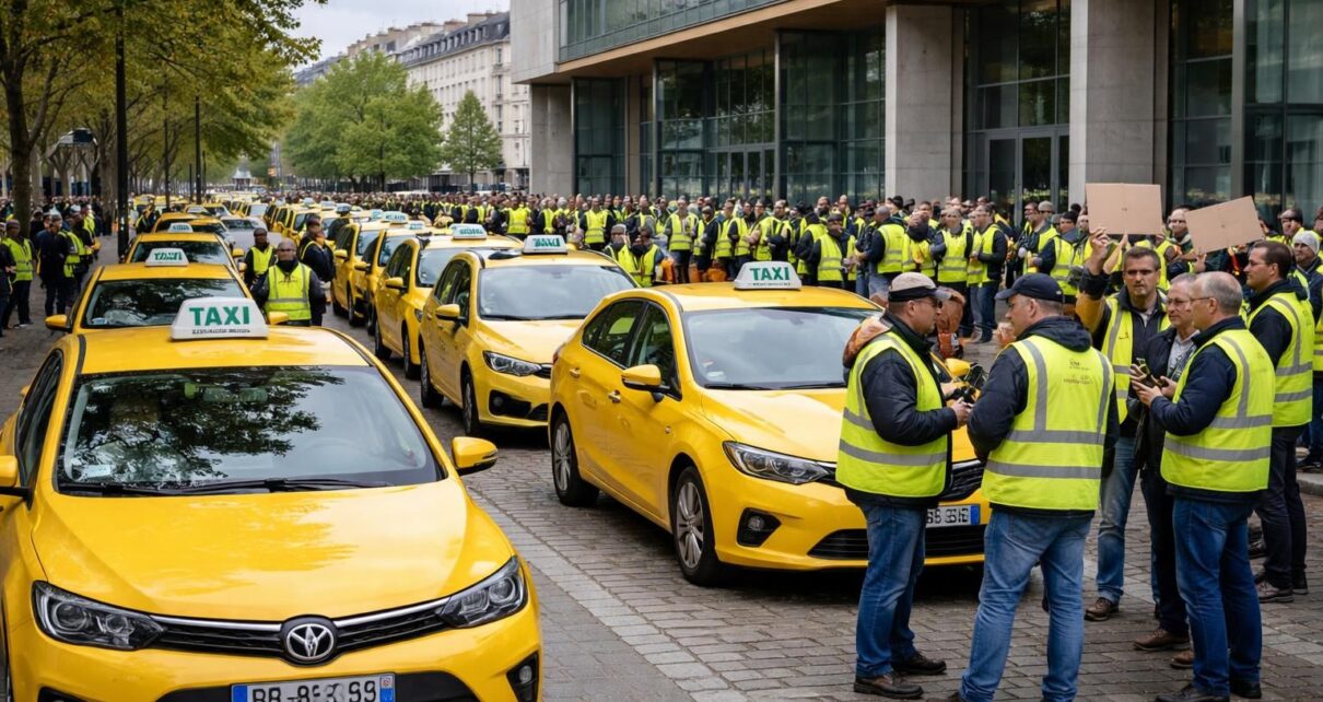découvrez comment les taxis de nantes en grève organisent leur mouvement pour défendre leurs droits et faire entendre leurs revendications.
