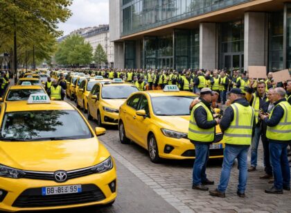 découvrez comment les taxis de nantes en grève organisent leur mouvement pour défendre leurs droits et faire entendre leurs revendications.