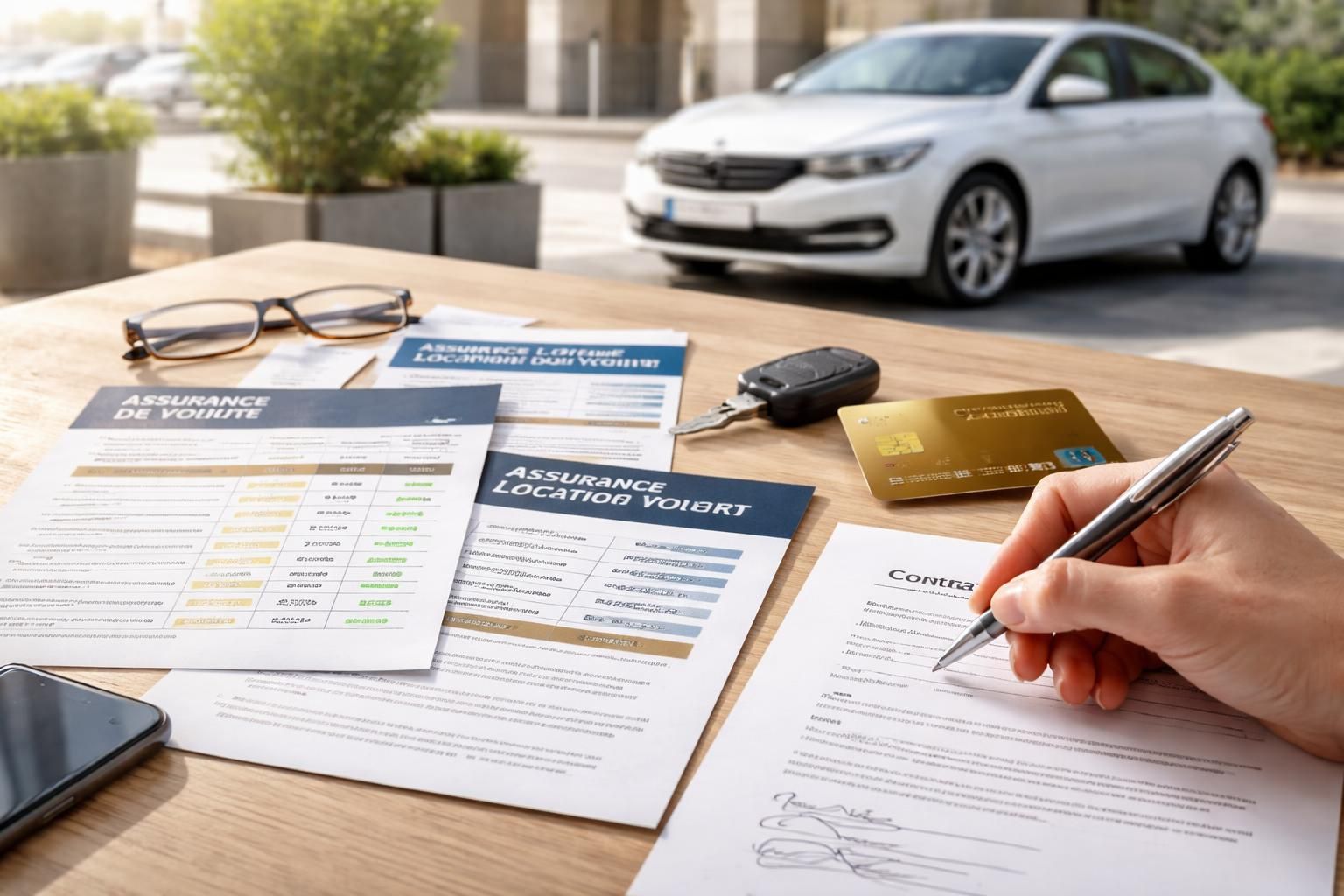 découvrez notre comparatif des assurances pour location de voiture avec visa premier et choisissez la meilleure protection adaptée à vos besoins.