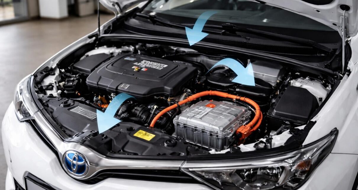 apprenez rapidement où se situe la batterie de votre toyota auris hybride grâce à notre guide étape par étape simple et pratique.