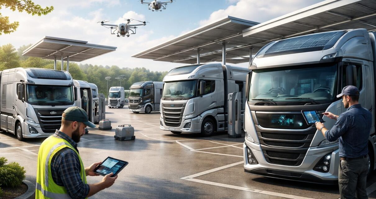 découvrez comment les dernières innovations révolutionnent le quotidien des routiers dans ce reportage approfondi, alliant technologie et vie professionnelle.