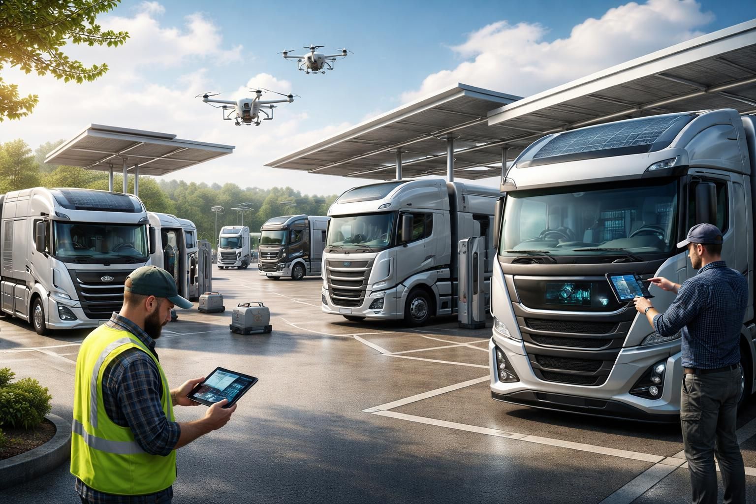 découvrez comment les dernières innovations révolutionnent le quotidien des routiers dans ce reportage approfondi, alliant technologie et vie professionnelle.