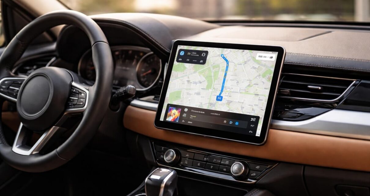 découvrez comment utiliser votre ipad en voiture pour le gps et la musique de manière organisée, sans encombrer votre pare-brise.