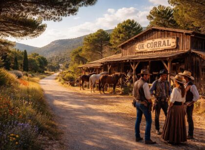 découvrez les récits fascinants et méconnus liés à l'ok corral sur la route départementale 8 à cuges-les-pins, entre histoire et légende.
