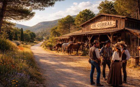 découvrez les récits fascinants et méconnus liés à l'ok corral sur la route départementale 8 à cuges-les-pins, entre histoire et légende.