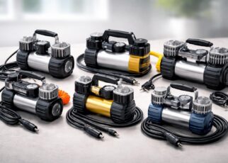 découvrez notre comparatif des mini compresseurs à air pour véhicules, du format 12v au 220v, pour choisir l'appareil adapté à vos besoins de gonflage efficace et rapide.