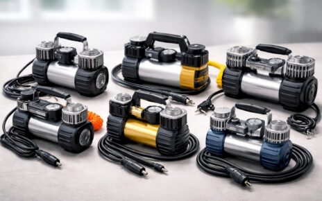découvrez notre comparatif des mini compresseurs à air pour véhicules, du format 12v au 220v, pour choisir l'appareil adapté à vos besoins de gonflage efficace et rapide.